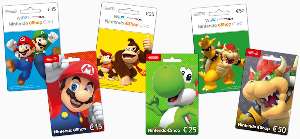 Une carte Nintendo e-shop